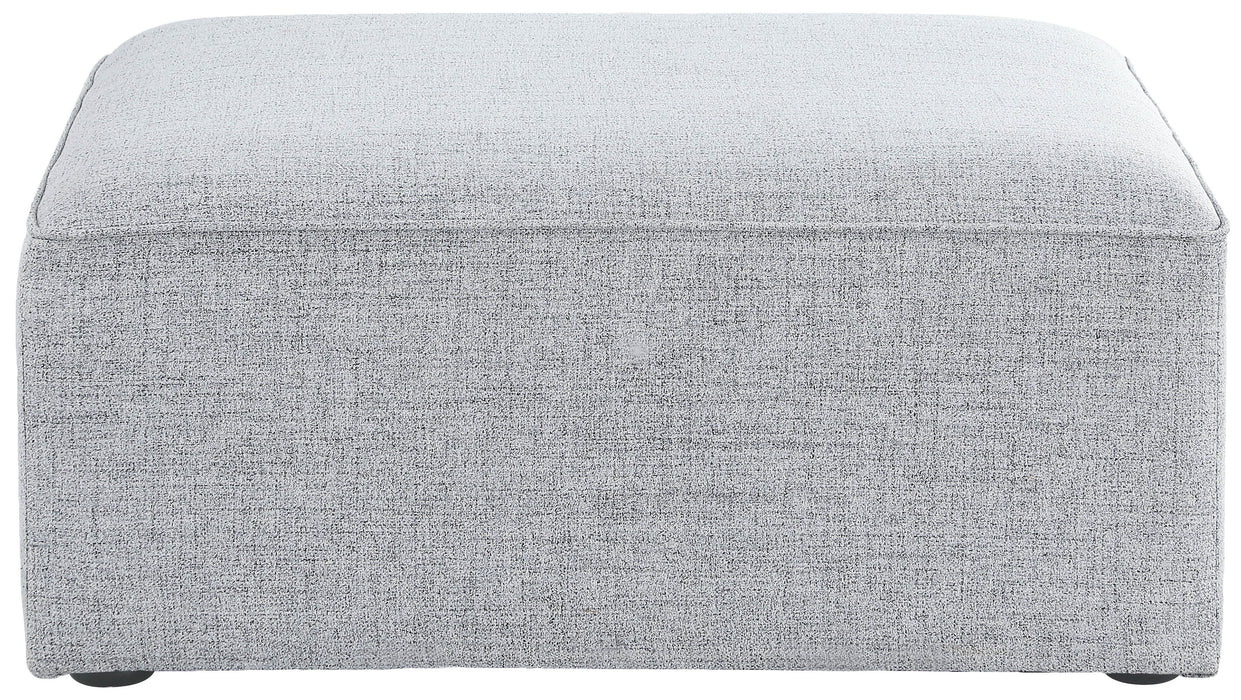 Cube Durable Linen Ottoman - Sterling House Interiors