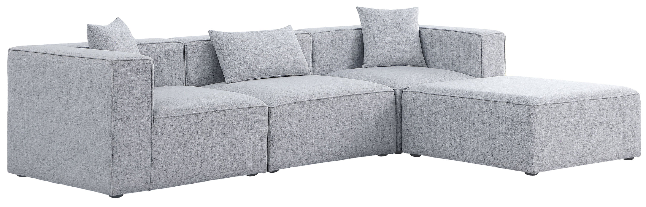 Cube Durable Linen Modular Sectional - Sterling House Interiors