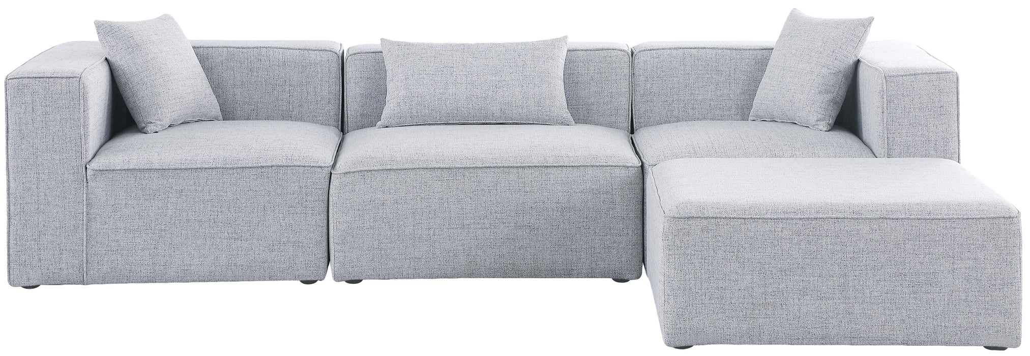 Cube Durable Linen Modular Sectional - Sterling House Interiors