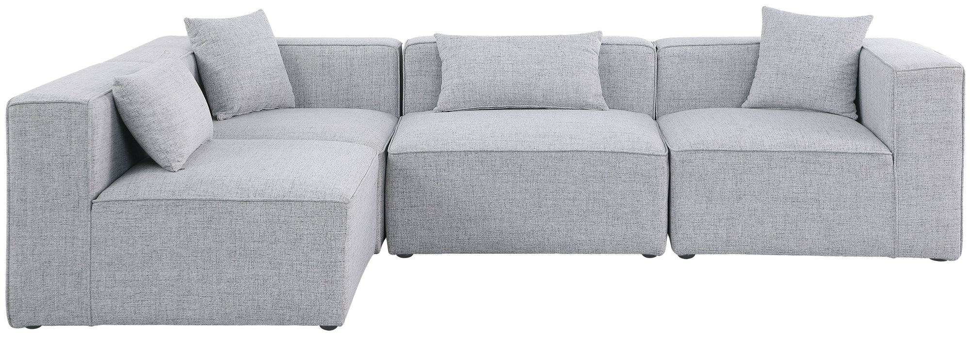 Cube Durable Linen Modular Sectional - Sterling House Interiors