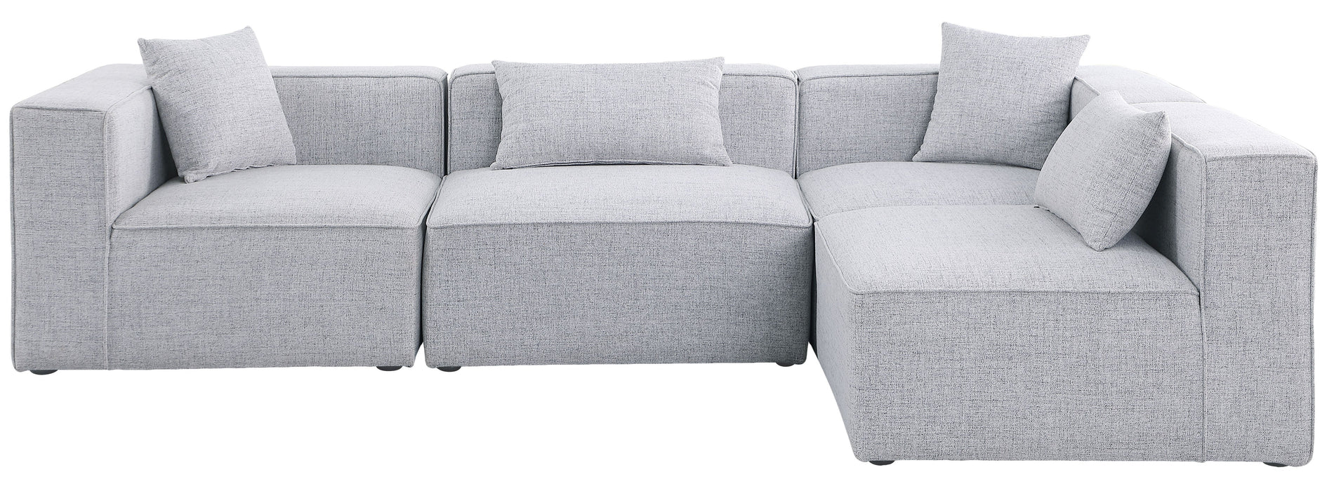 Cube Durable Linen Modular Sectional - Sterling House Interiors