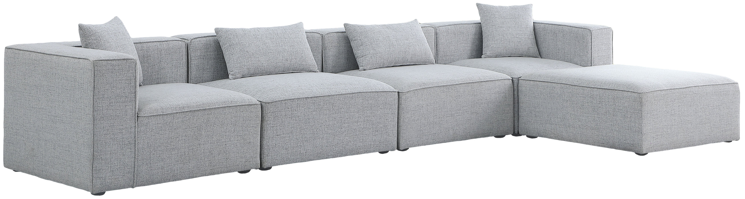 Cube Durable Linen Modular Sectional - Sterling House Interiors