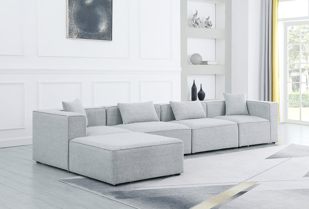 Cube Durable Linen Modular Sectional - Sterling House Interiors