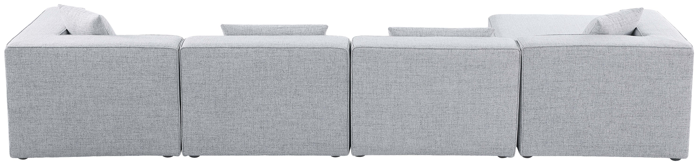 Cube Durable Linen Modular Sectional - Sterling House Interiors