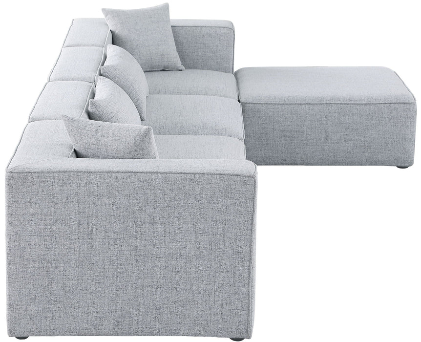 Cube Durable Linen Modular Sectional - Sterling House Interiors