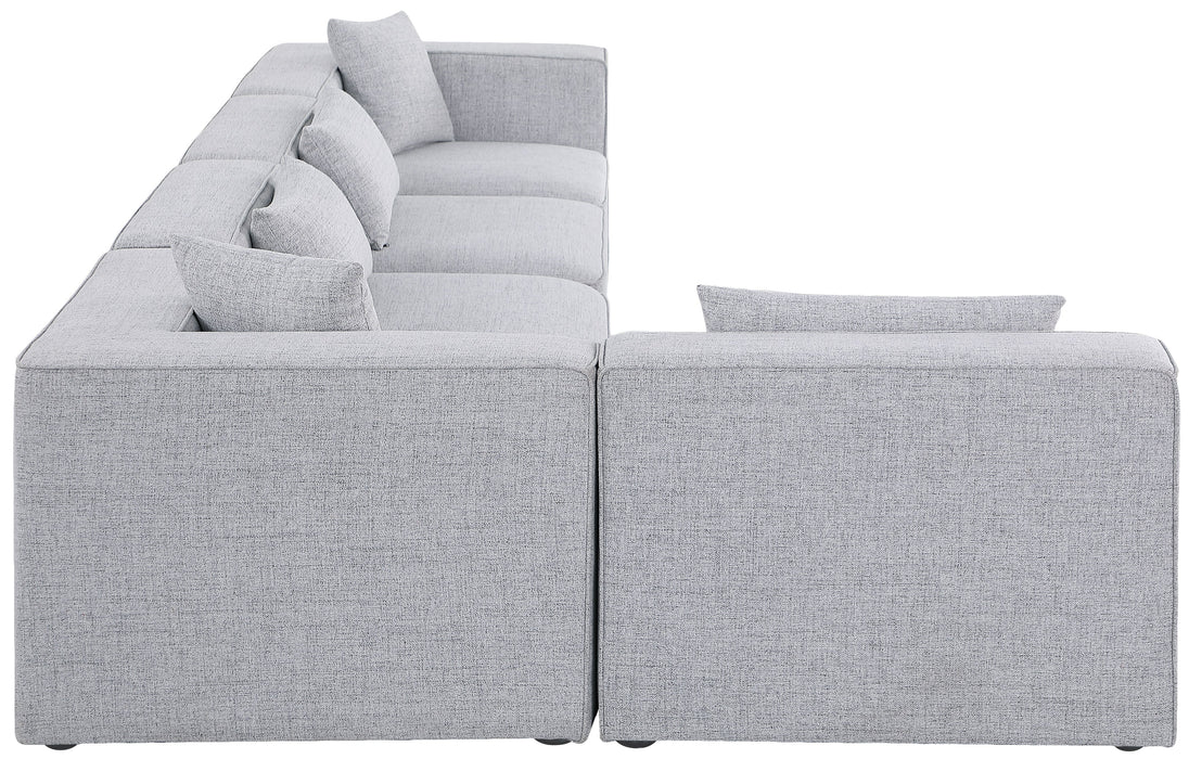 Cube Durable Linen Modular Sectional - Sterling House Interiors