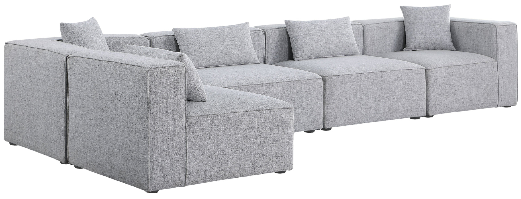 Cube Durable Linen Modular Sectional - Sterling House Interiors