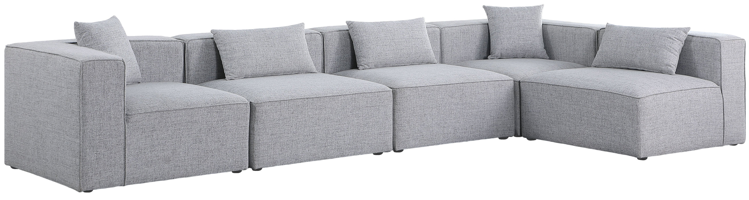 Cube Durable Linen Modular Sectional - Sterling House Interiors