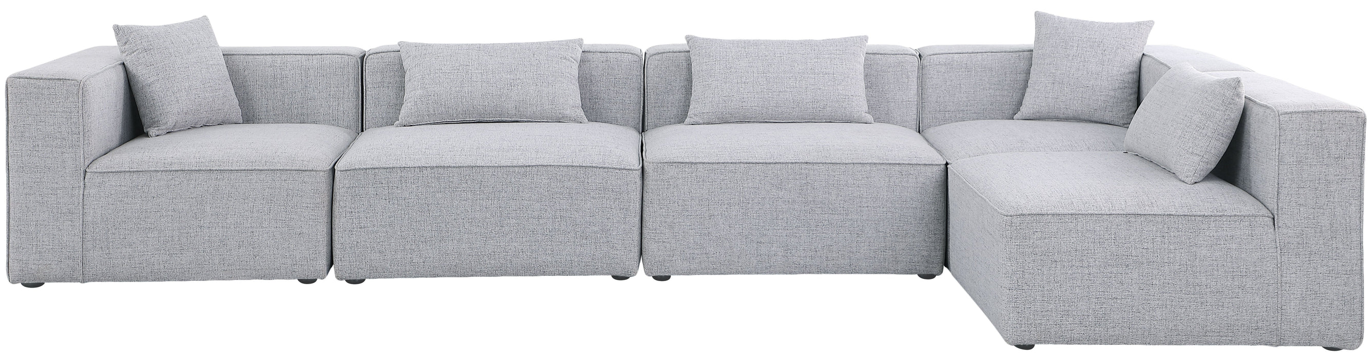 Cube Durable Linen Modular Sectional - Sterling House Interiors