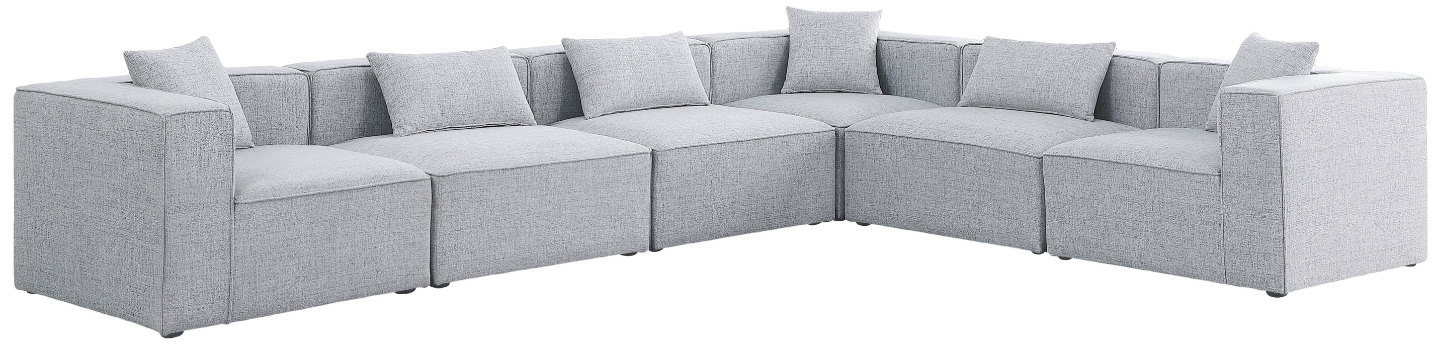 Cube Durable Linen Modular Sectional - Sterling House Interiors