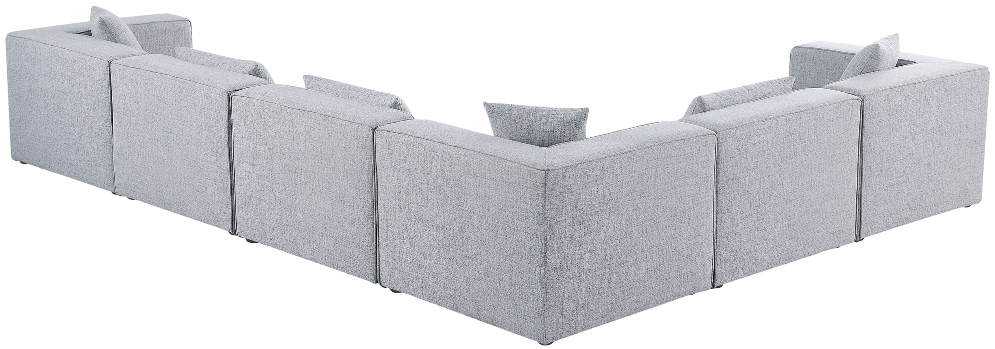 Cube Durable Linen Modular Sectional - Sterling House Interiors