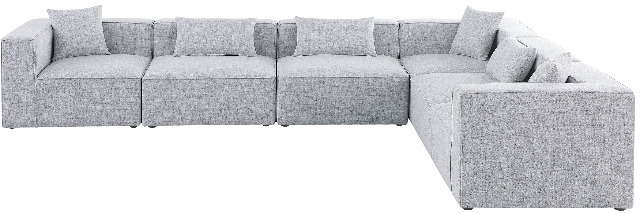 Cube Durable Linen Modular Sectional - Sterling House Interiors