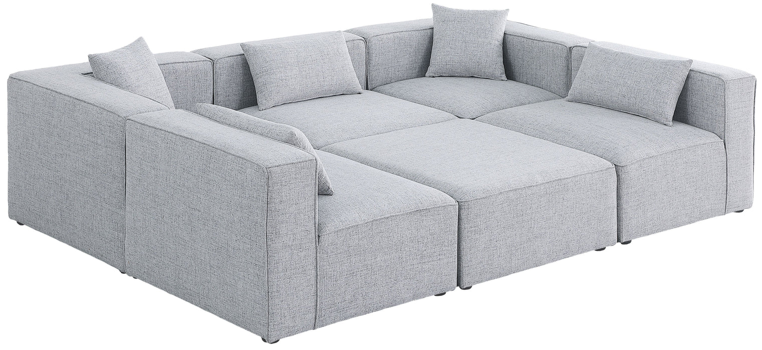 Cube Durable Linen Modular Sectional - Sterling House Interiors