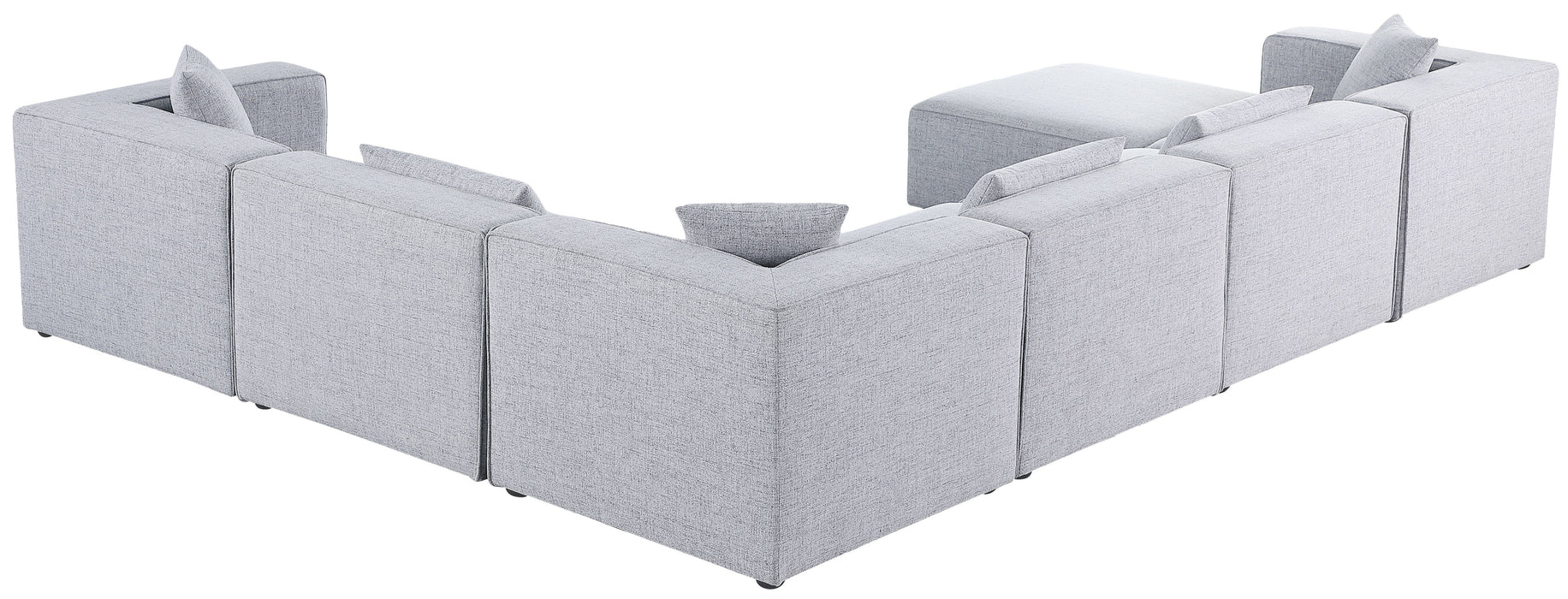 Cube Durable Linen Modular Sectional - Sterling House Interiors