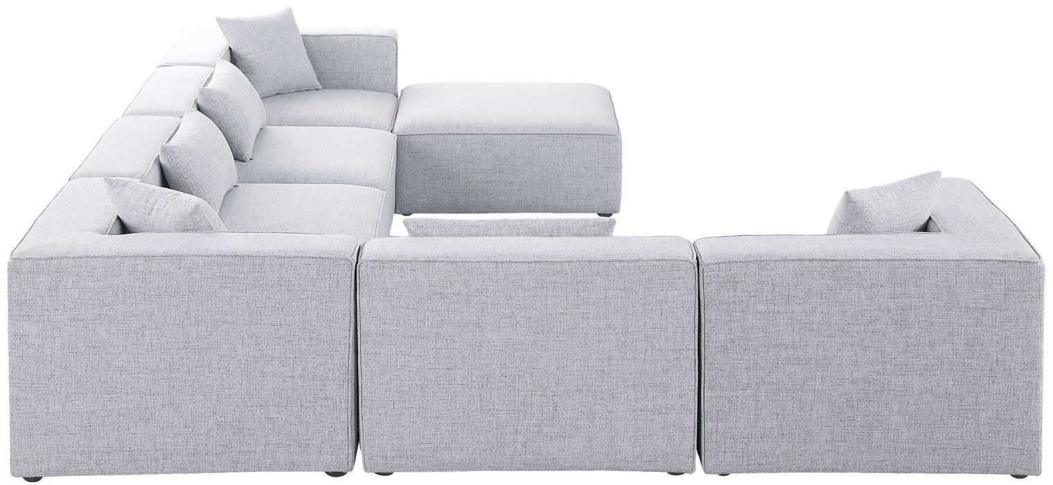 Cube Durable Linen Modular Sectional - Sterling House Interiors