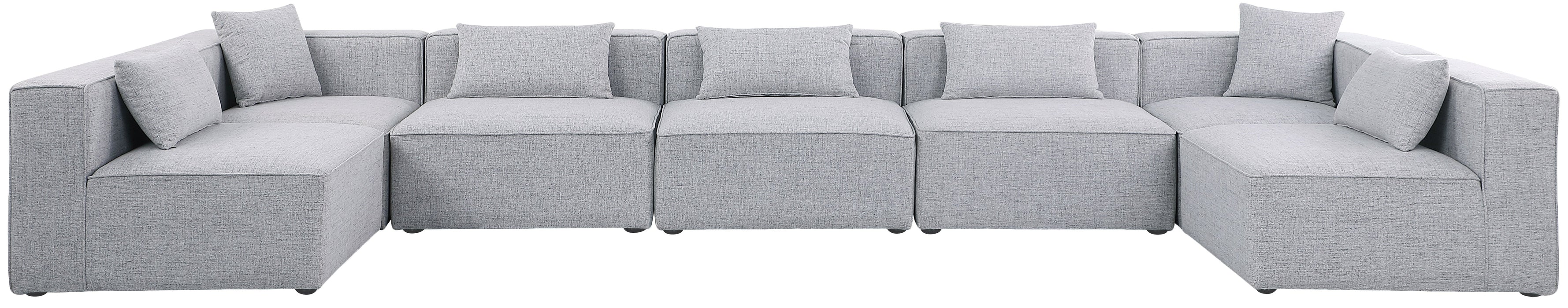 Cube Durable Linen Modular Sectional - Sterling House Interiors