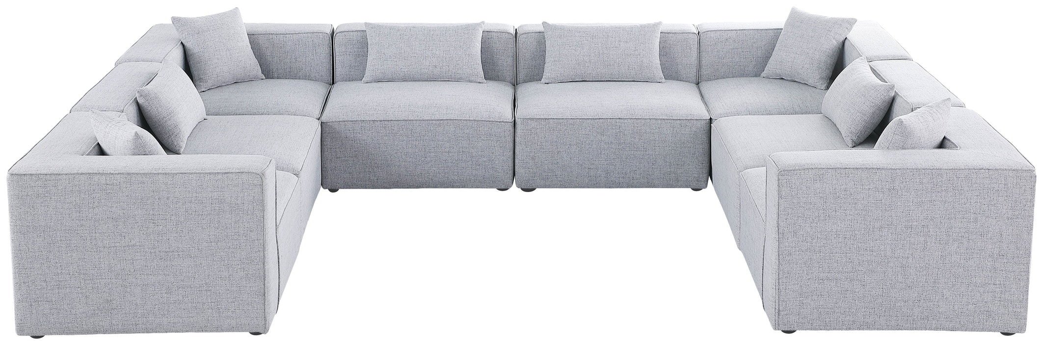 Cube Durable Linen Modular Sectional - Sterling House Interiors