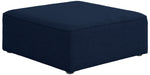 Cube Durable Linen Ottoman - Sterling House Interiors
