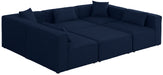 Cube Durable Linen Modular Sectional - Sterling House Interiors