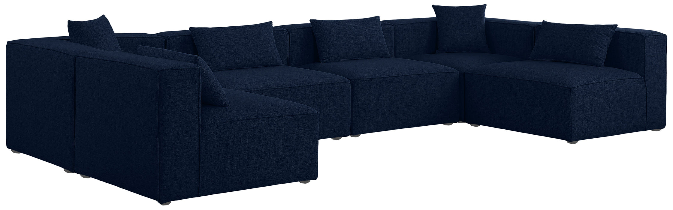 Cube Durable Linen Modular Sectional - Sterling House Interiors