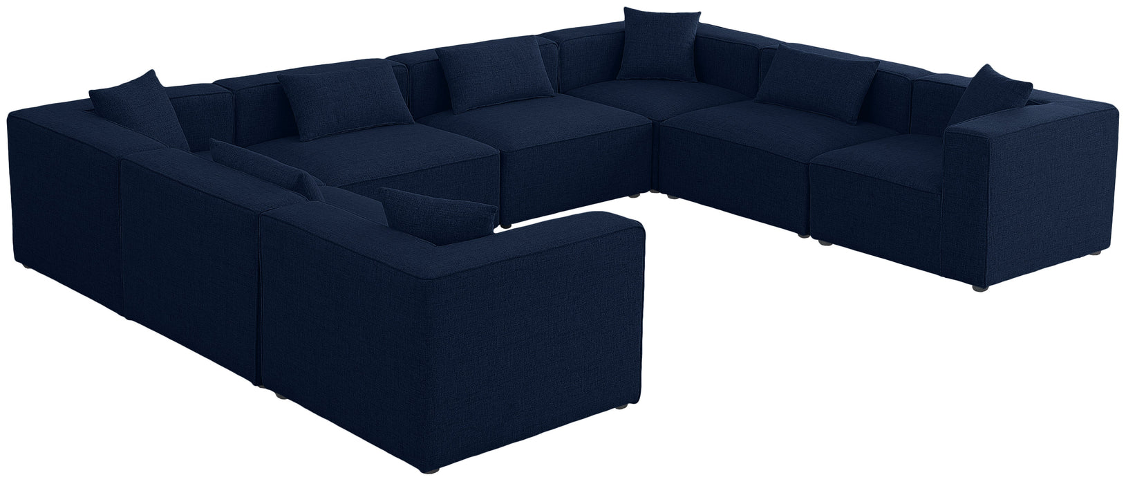 Cube Durable Linen Modular Sectional - Sterling House Interiors