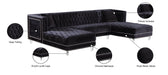 Moda Velvet 3pc. Sectional - Sterling House Interiors