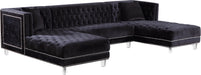 Moda Velvet 3pc. Sectional - Sterling House Interiors