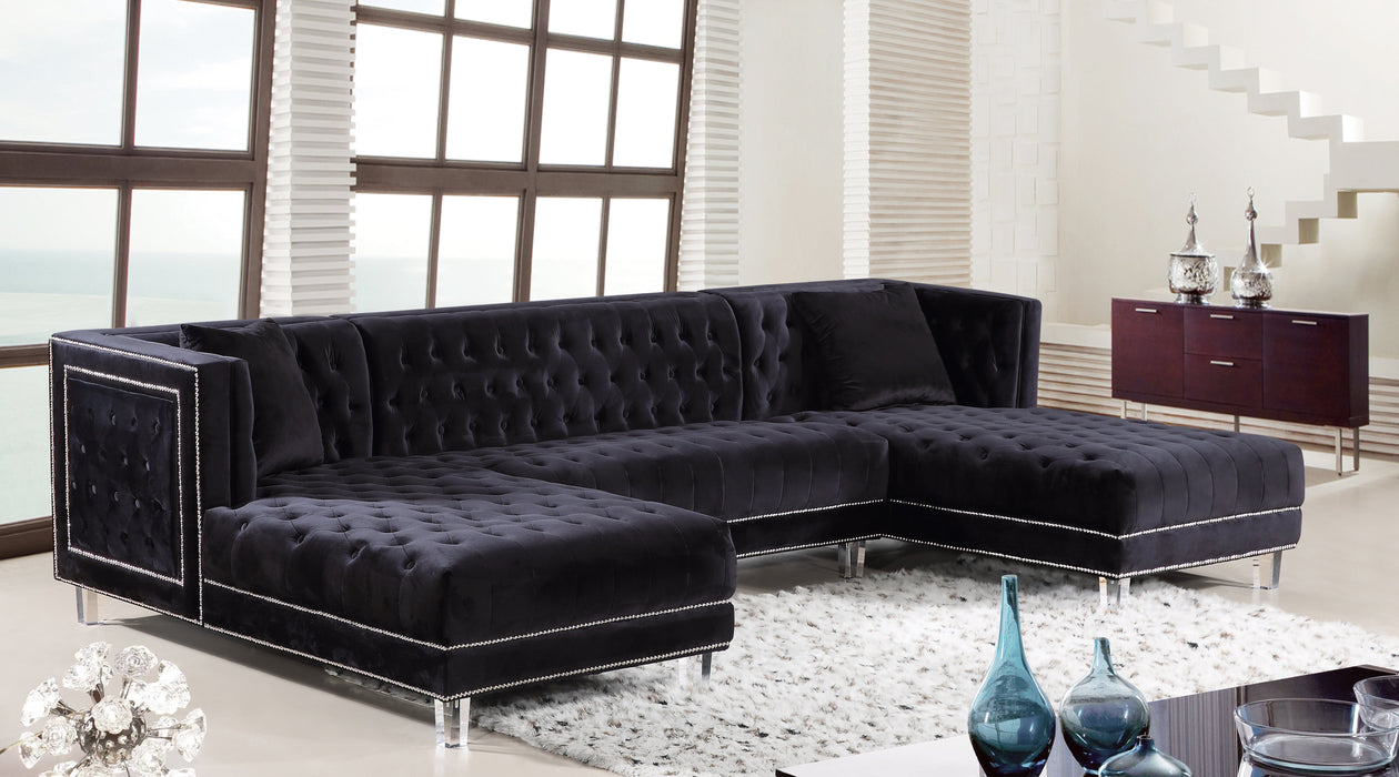 Moda Velvet 3pc. Sectional - Sterling House Interiors