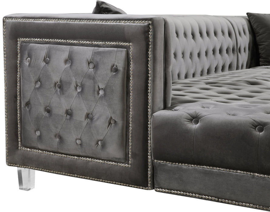 Moda Velvet 3pc. Sectional - Sterling House Interiors