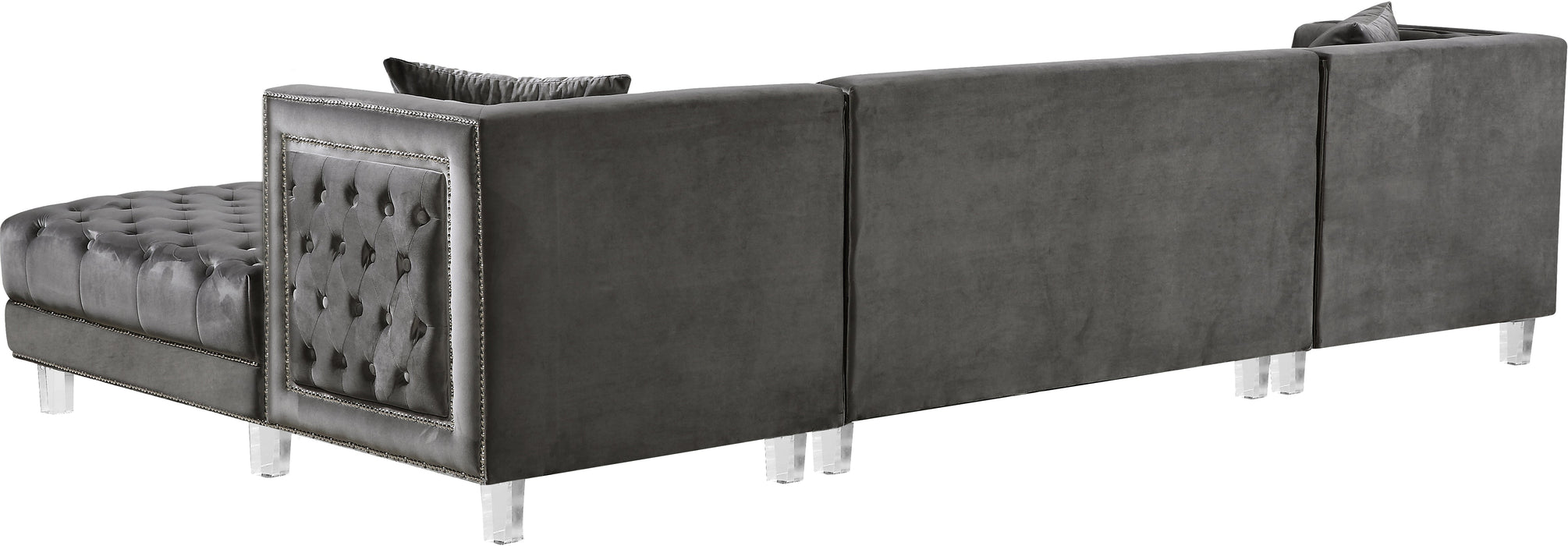 Moda Velvet 3pc. Sectional - Sterling House Interiors