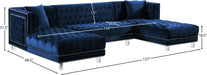 Moda Velvet 3pc. Sectional - Sterling House Interiors