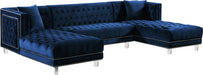 Moda Velvet 3pc. Sectional - Sterling House Interiors