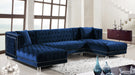 Moda Velvet 3pc. Sectional - Sterling House Interiors