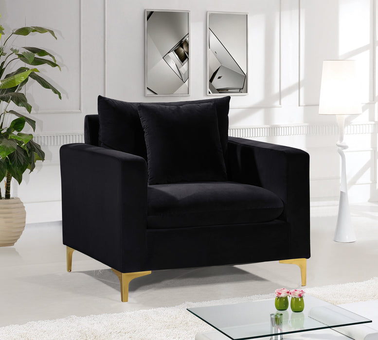 Naomi Velvet Chair - Sterling House Interiors