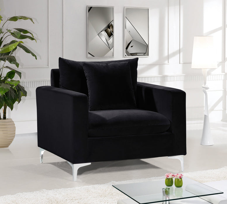 Naomi Velvet Chair - Sterling House Interiors