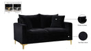 Naomi Velvet Loveseat - Sterling House Interiors