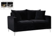 Naomi Velvet Loveseat - Sterling House Interiors