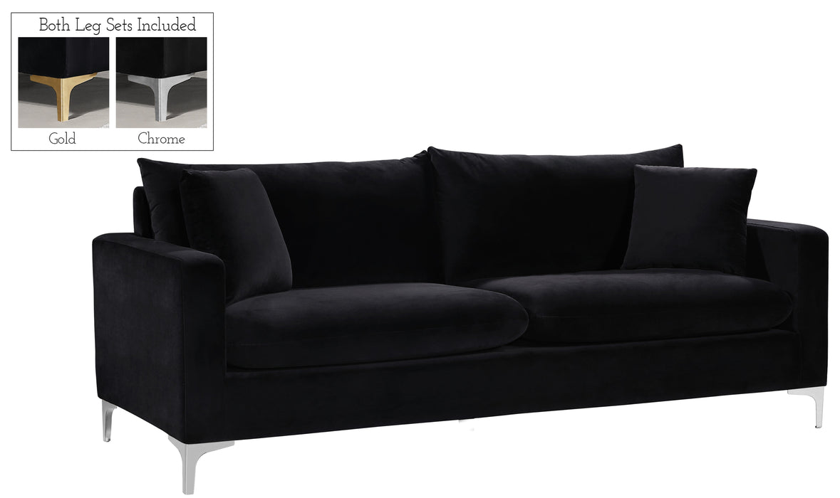 Naomi Velvet Sofa - Sterling House Interiors