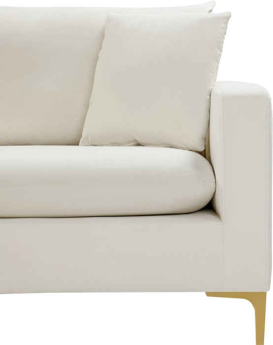 Naomi Velvet Loveseat - Sterling House Interiors