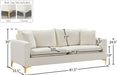 Naomi Velvet Sofa - Sterling House Interiors