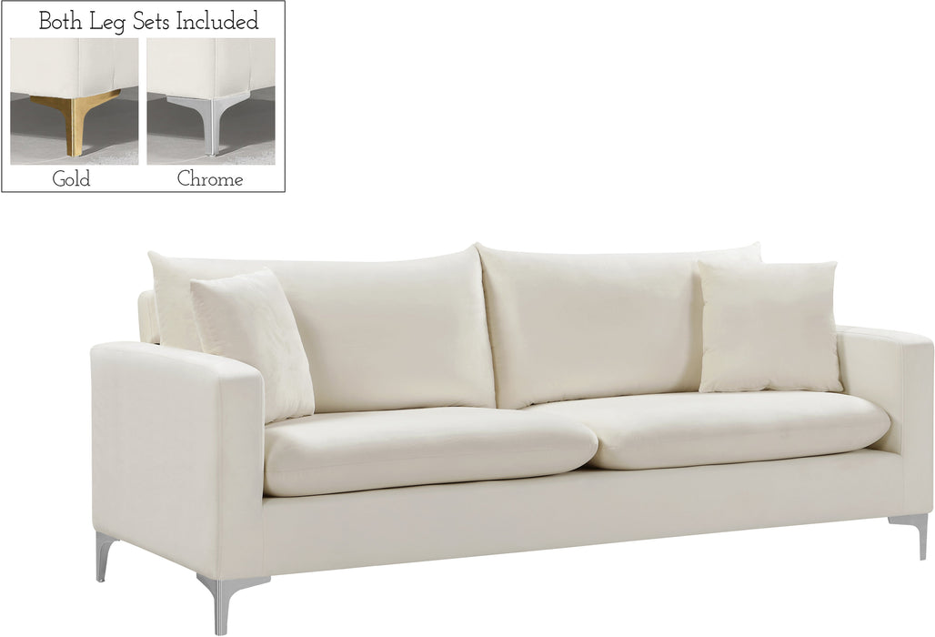 Naomi Velvet Sofa - Sterling House Interiors