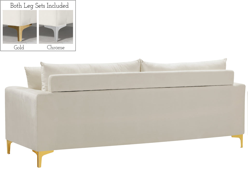 Naomi Velvet Sofa - Sterling House Interiors