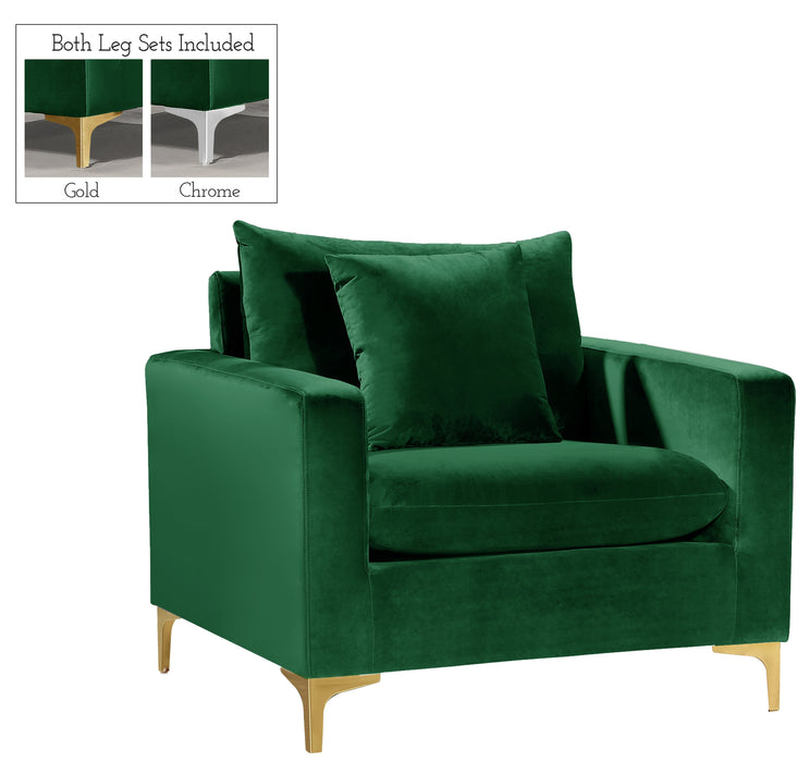 Naomi Velvet Chair - Sterling House Interiors