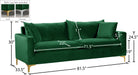 Naomi Velvet Sofa - Sterling House Interiors