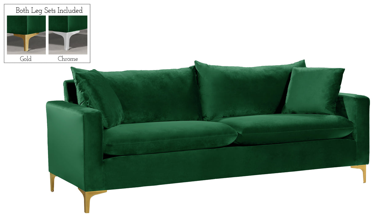 Naomi Velvet Sofa - Sterling House Interiors