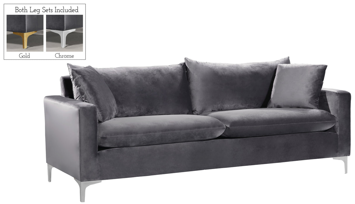 Naomi Velvet Sofa - Sterling House Interiors