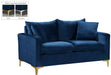 Naomi Velvet Loveseat - Sterling House Interiors