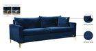 Naomi Velvet Sofa - Sterling House Interiors