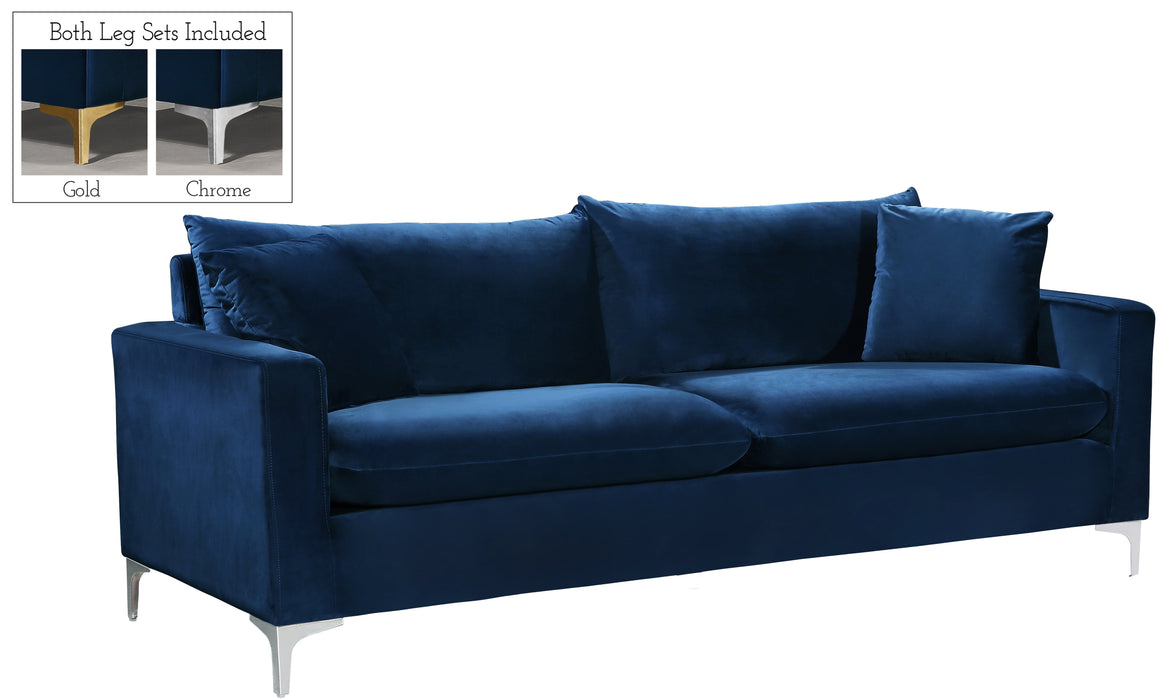 Naomi Velvet Sofa - Sterling House Interiors