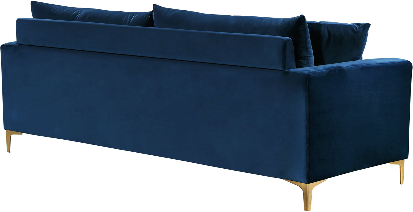 Naomi Velvet Sofa - Sterling House Interiors